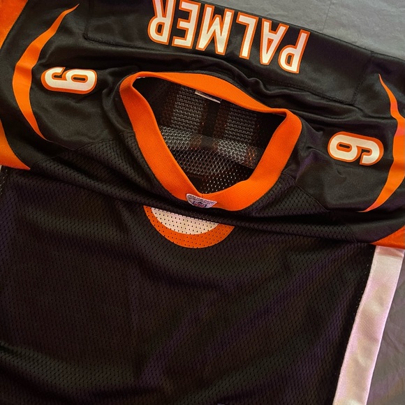 AUTHENTIC NFL (PALMER) REEBOK Cincinnati Bengals Jersey! - Picture 8 of 11